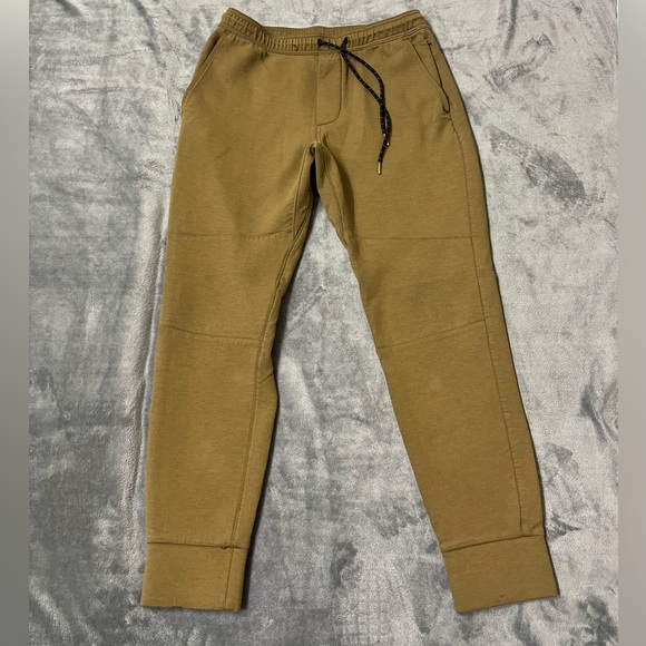 American Eagle Brown joggers, elastic waistband, drawstring, side pockets - Picture 6 of 8